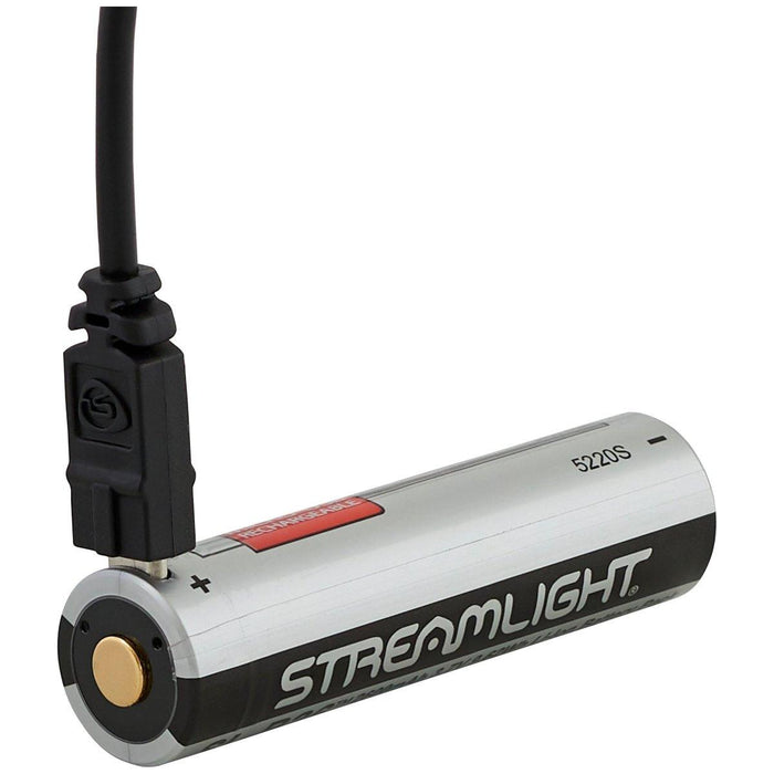 2 Baterias / Pila Recargable USB Li - Ion 3.7V, 2600mAh SL - B26 antes 18650 - Streamlight 22102 - DIBAMEX