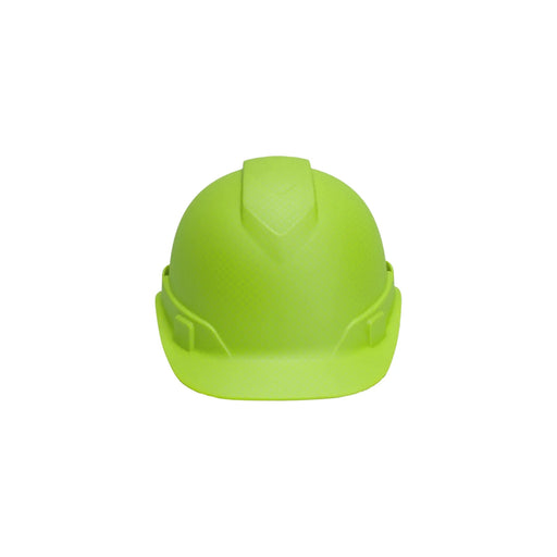 Casco de Seguridad RIDGELINE Patrón Verde Alta Visibilidad Grafito - Pyramex HP44124 - DIBAMEX