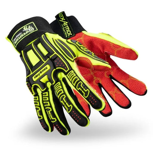 Guantes de Seguridad HexArmor Rig Lizard® 2021X con Protección Contra Impactos y Resistencia al Corte A3 - DIBAMEX