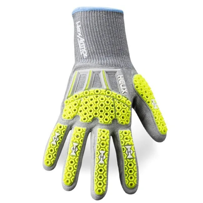 Guantes HexArmor Helix® 3013IMP con Protección Contra Impactos y Corte A6 - DIBAMEX