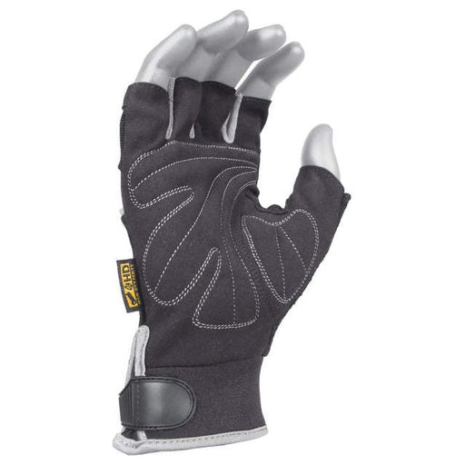 Guantes Sin Dedos de Cuero Sintético para Técnicos DEWALT DPG230 - DIBAMEX