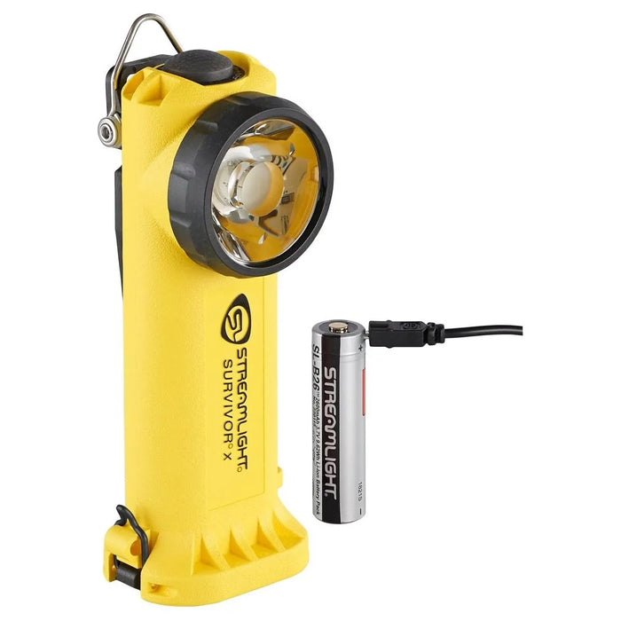 Lámpara / Linterna de Mano Rescatista Streamlight Survivor X, Recargable e Intrínsecamente Segura - DIBAMEX