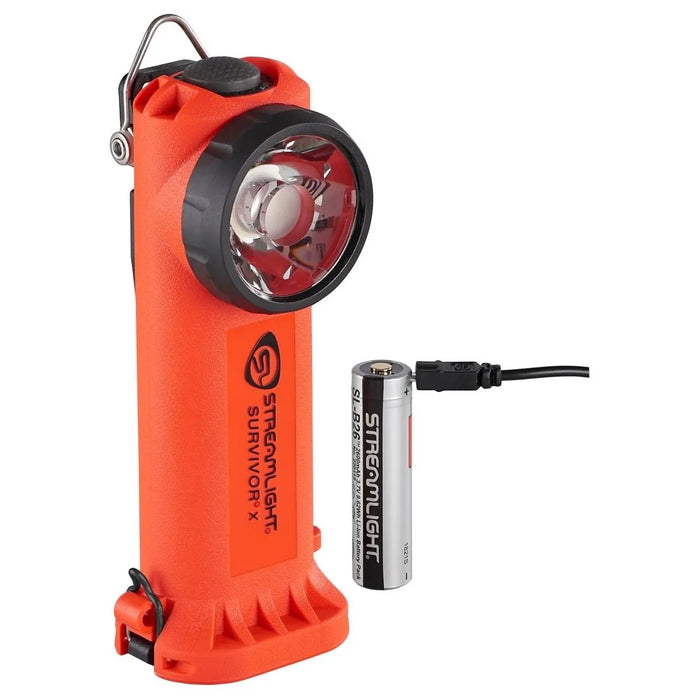 Lámpara / Linterna de Mano Rescatista Streamlight Survivor X, Recargable e Intrínsecamente Segura - DIBAMEX