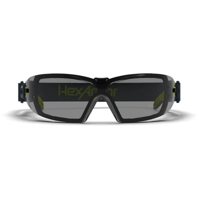 Lentes de Seguridad HexArmor MX200G con Junta de Espuma y Recubrimientos Antiempañantes - DIBAMEX