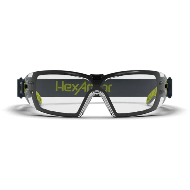 Lentes de Seguridad HexArmor MX200G con Junta de Espuma y Recubrimientos Antiempañantes - DIBAMEX