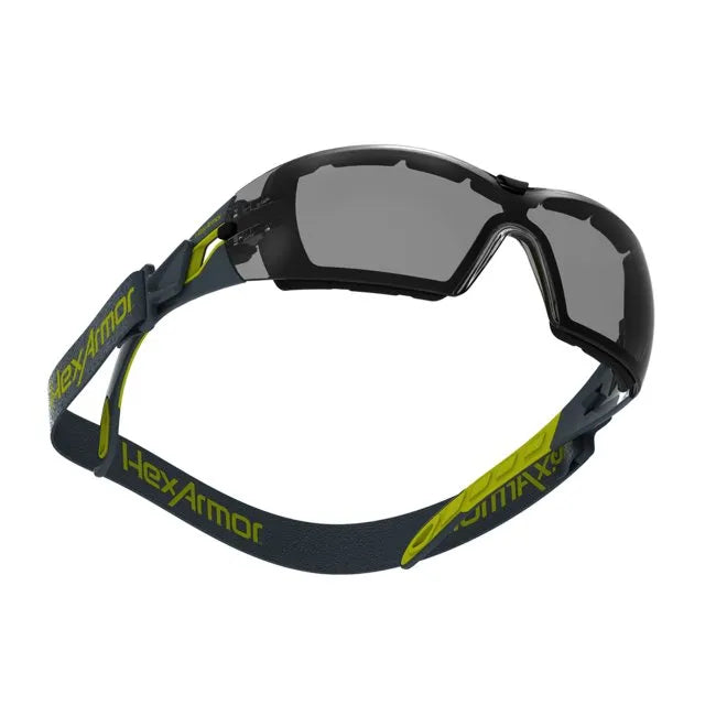 Lentes de Seguridad HexArmor MX200G con Junta de Espuma y Recubrimientos Antiempañantes - DIBAMEX