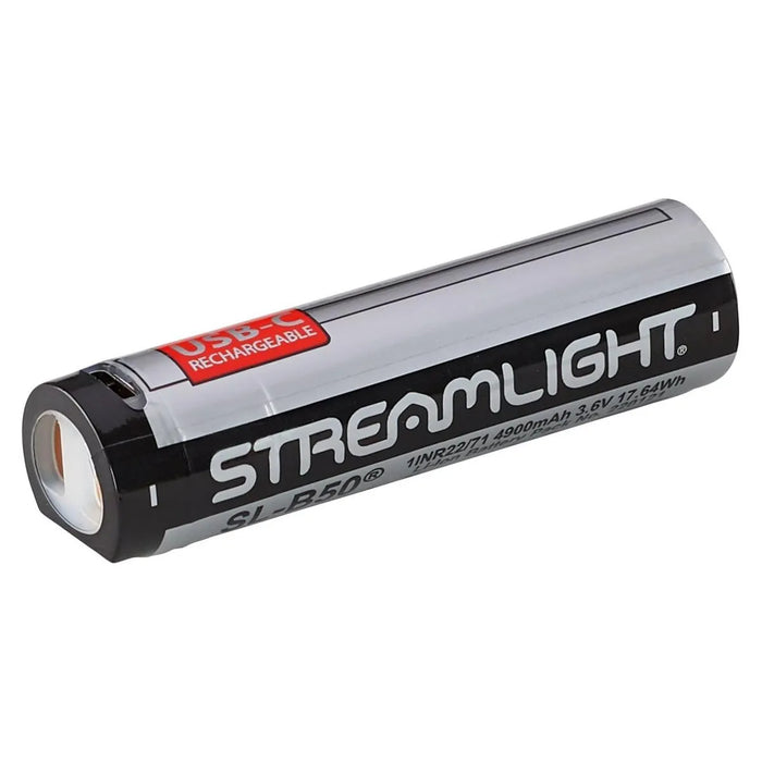 Paquete de 2 Baterías Recargables SL-B50 Li-Ion USB-C - Streamlight 22112 - DIBAMEX