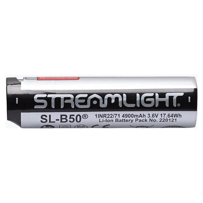 Paquete de 2 Baterías Recargables SL-B50 Li-Ion USB-C - Streamlight 22112 - DIBAMEX