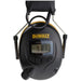 Protector Orejera Auditiva DEWALT DPG15 con Radio Digital AM/FM - NRR 25dB - DIBAMEX