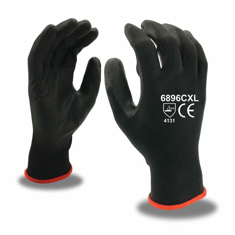 G & F Products 1519 - 120 pares de guantes de trabajo para hombre con  revestimiento de micro espuma, guantes de jardín con textura de agarre -  guante
