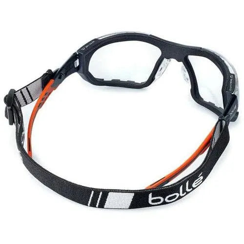 Lentes De Seguridad NESS+ Anti Empaño Con Correa y Sello de Foam - Bolle Safety PSSNESF028 - DIBAMEX